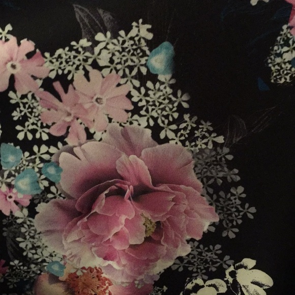 Pink Clove floral dress mesh front 20 - Picture 3 of 4